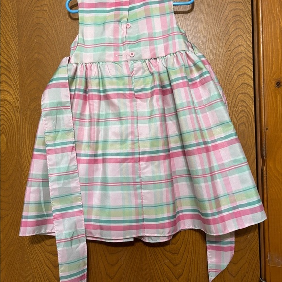 NWOT Good Lad Pink and Green Plaid Dress 4T - Picture 2 of 8